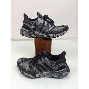 Adidas UltraBoost 20 Geometric Pack Core Black Grey FV8329 Men's‎ 6.5
